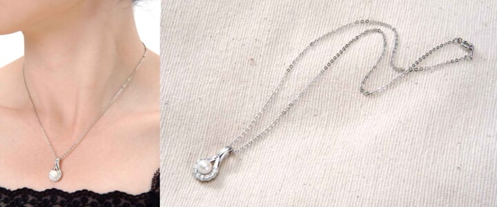 アコヤ貝本真珠ネックレス