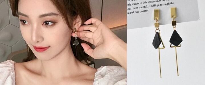 幾何学ローグピアス